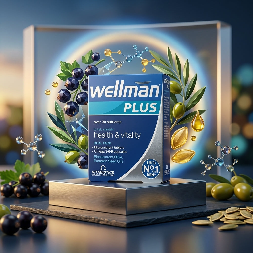 Wellman Plus Omega 3,6,9 Capsules (56)