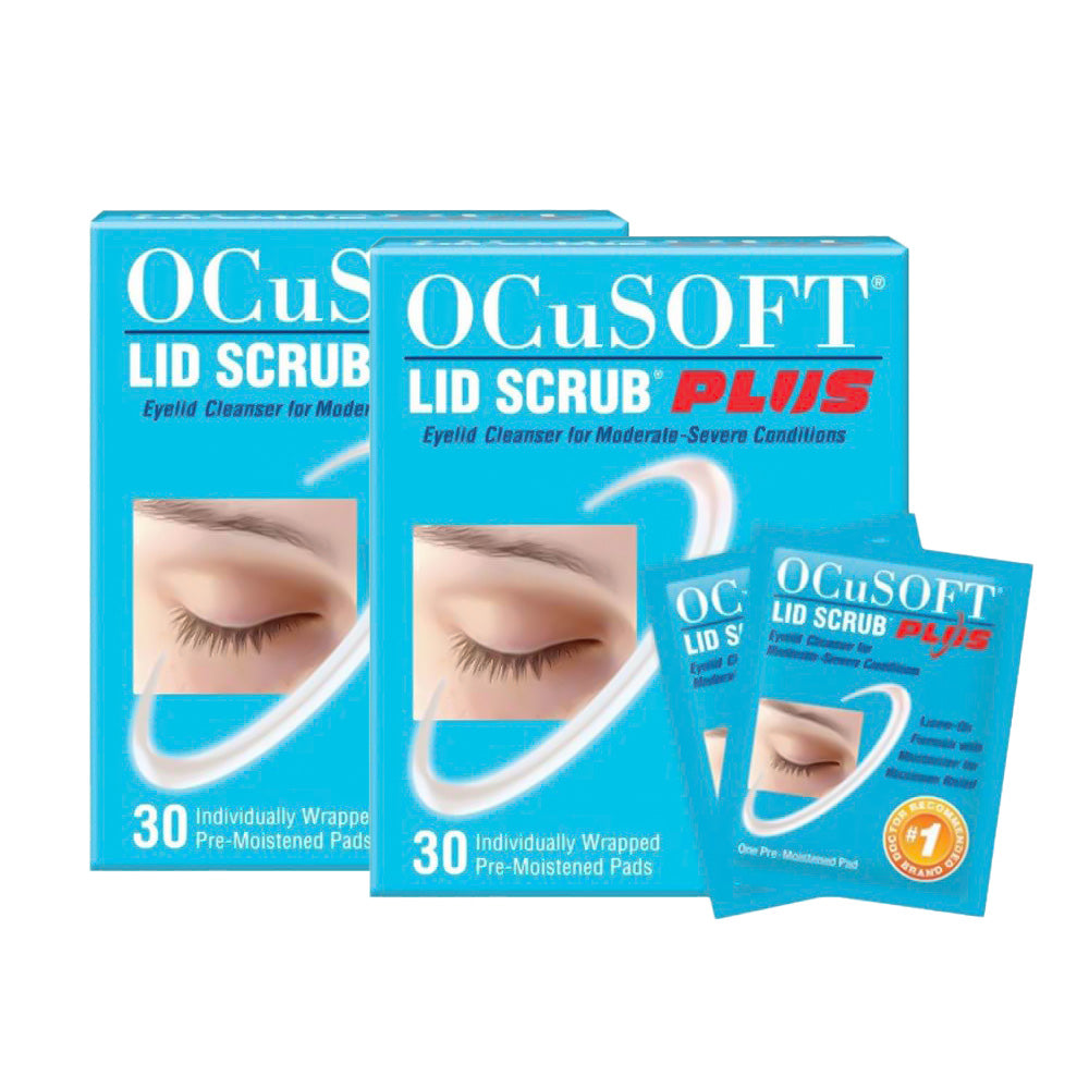 Ocusoft Plus Lid Scrub Wipes