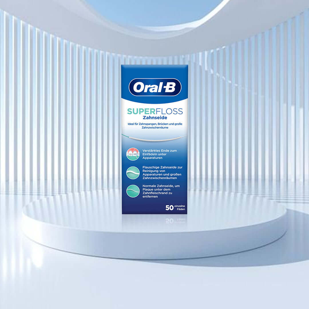 Oral-b Super Floss Pre-cut Strands Mint