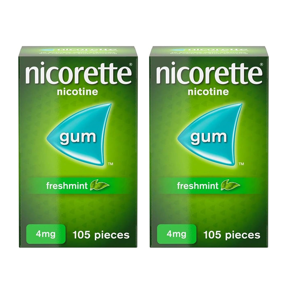 1x Nicorette Freshmint Gum (PK-2)