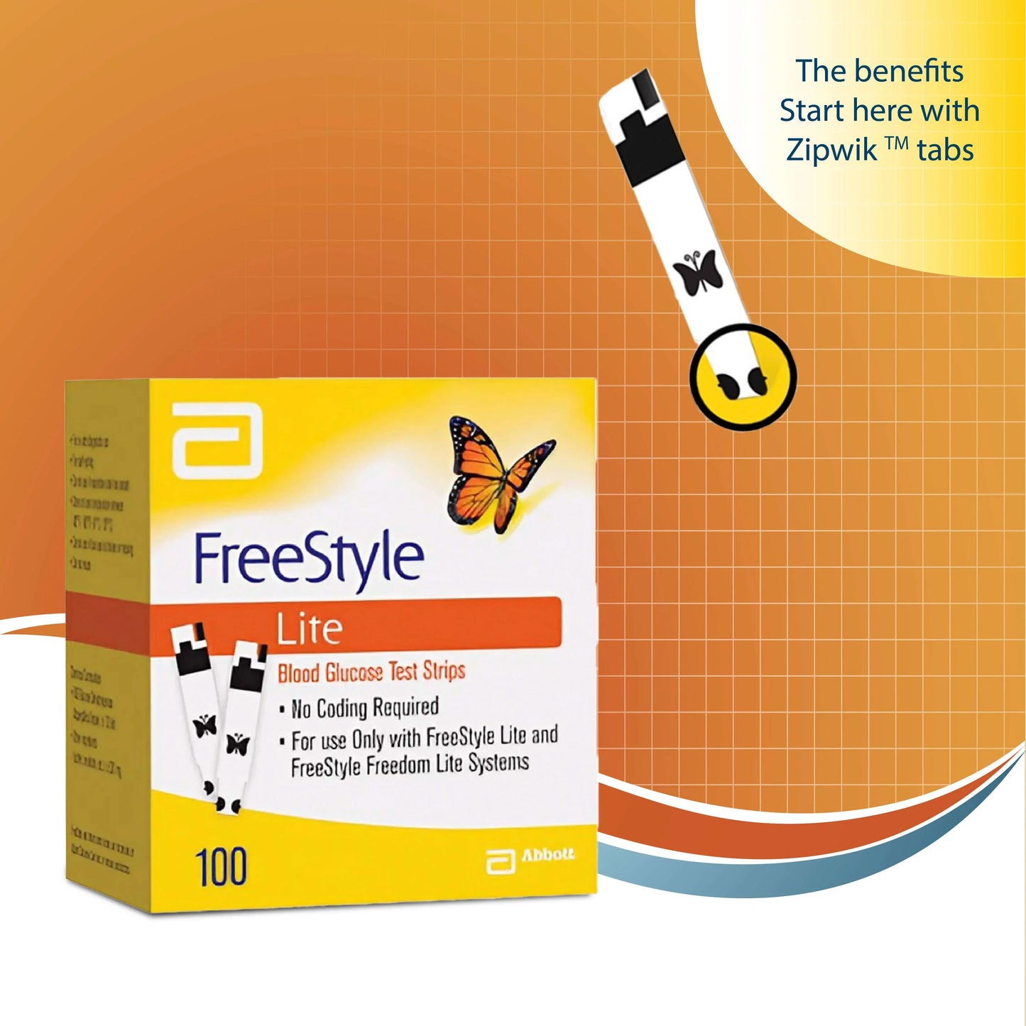 Freestyle Lite Blood Glucose Test Strips