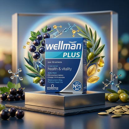 Wellman Plus Omega 3,6,9 Capsules (56)