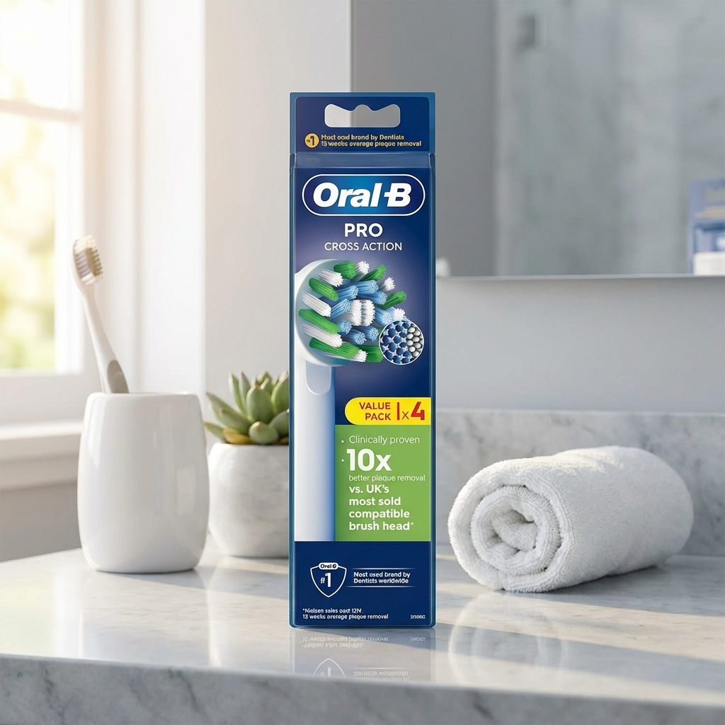 Oral-b Power Refils Cross Action Original - Pack of 4