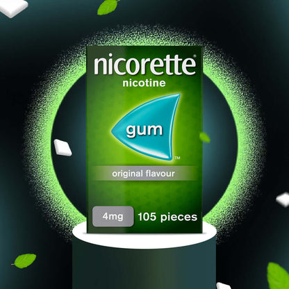 Nicorette Gum Original - 4 MG (105)