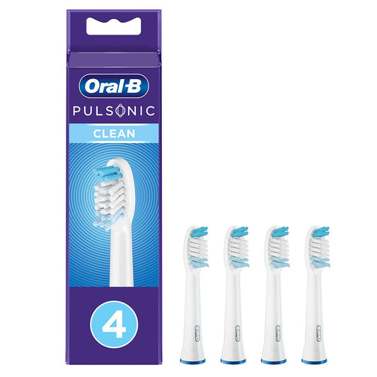 Oral-b Pulsonic - Clean Replacement Brush Heads (4)
