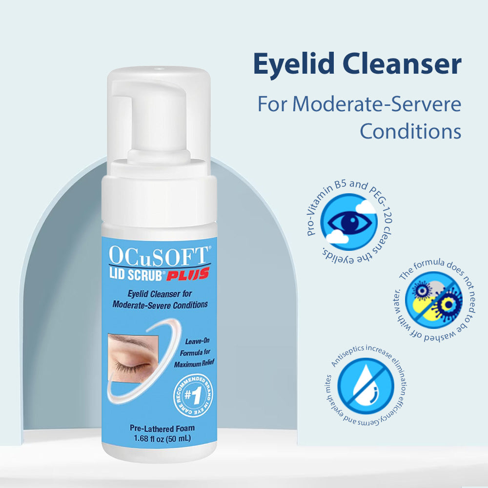 Ocusoft Lid Scrub Foam Plus 50 ML