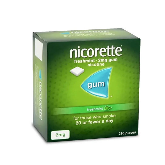1x Nicorette Freshmint Gum - 2mg(210)