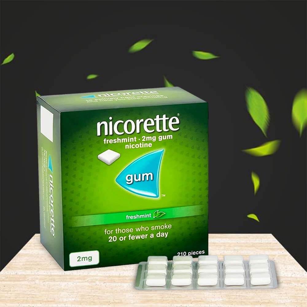 1x Nicorette Freshmint Gum - 2mg(210)