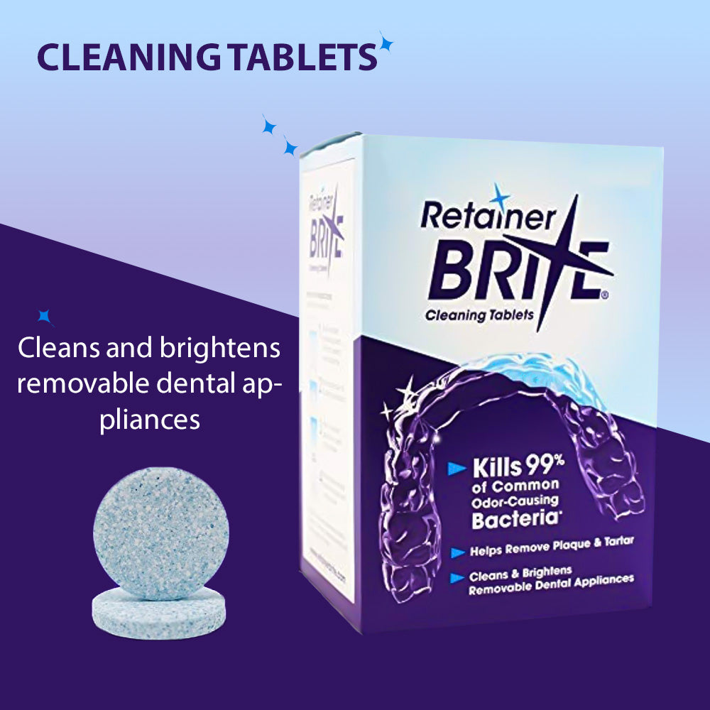 Retainer Brite Cleaning Tablets