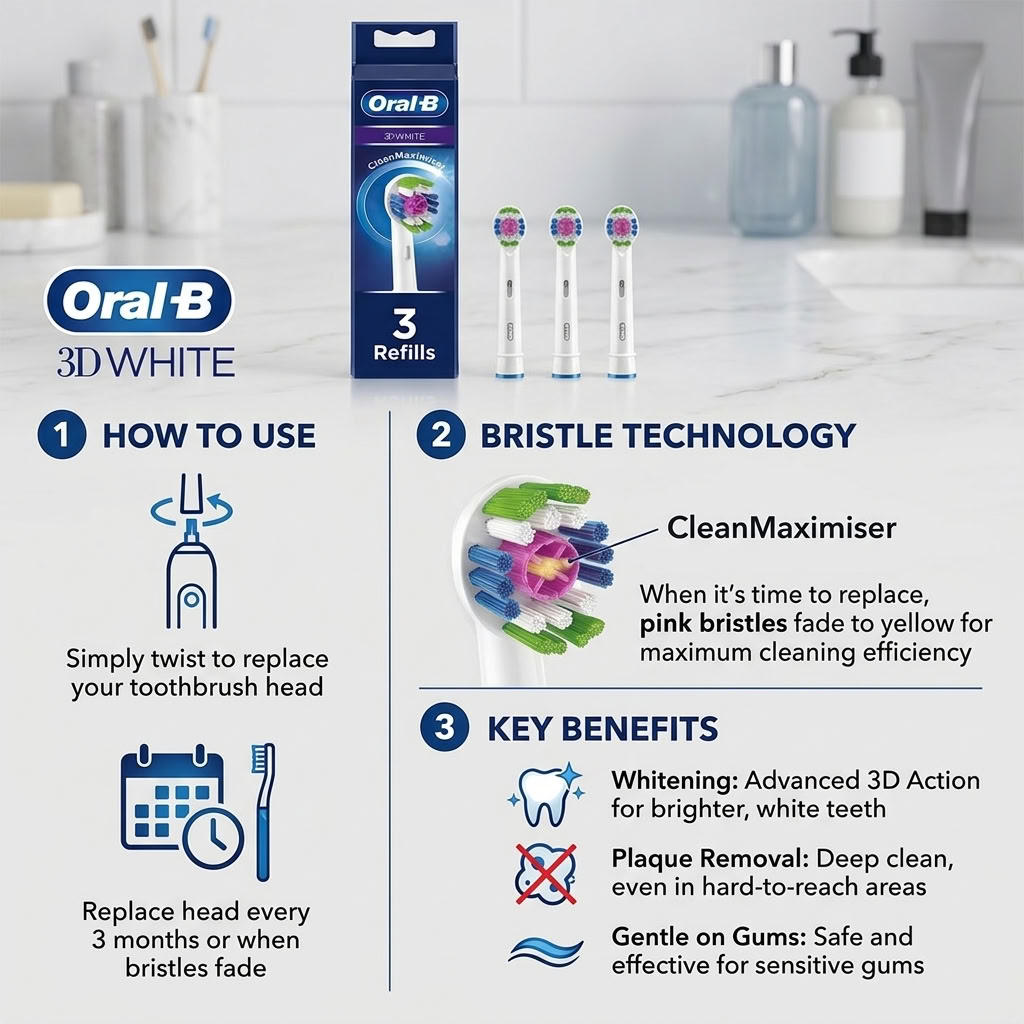 Oral-B 3D White toothbrush