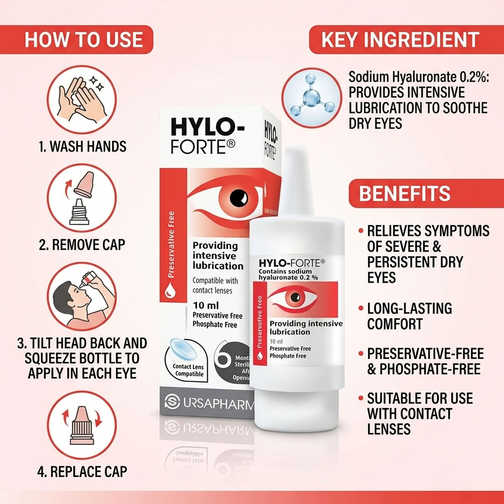 Hylo Forte Eye Drops