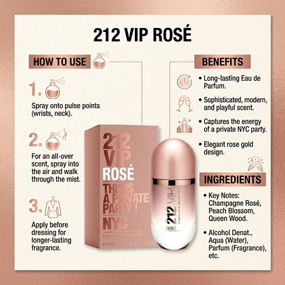 212 VIP ROSÉ perfume