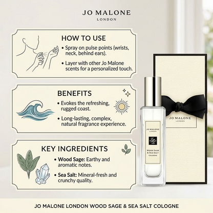 Jo Malone Wood Sage & Sea Salt Edc U