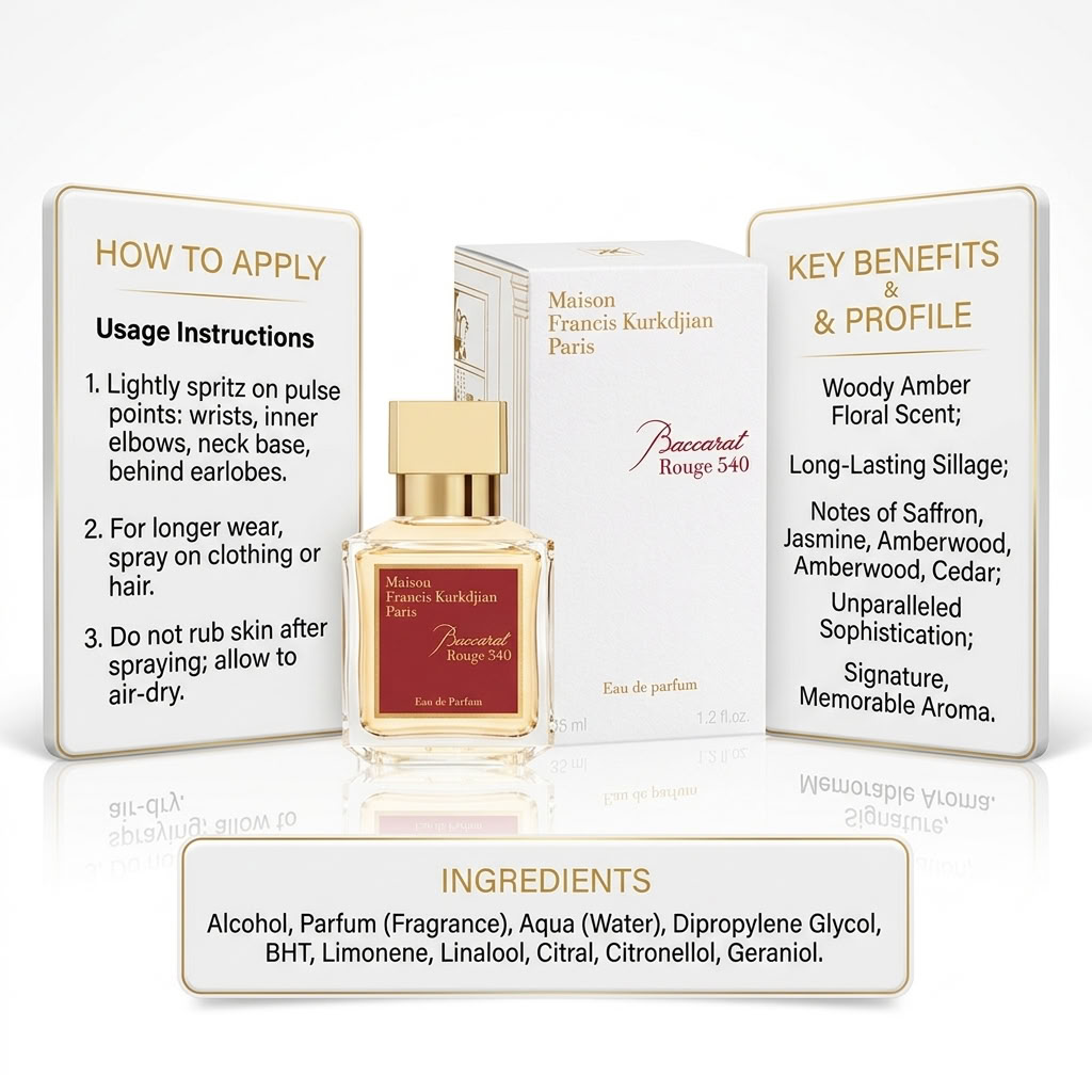 Maison Francis Kurkdjan Paris Paccasal Rouge 540 Eau de Parfum