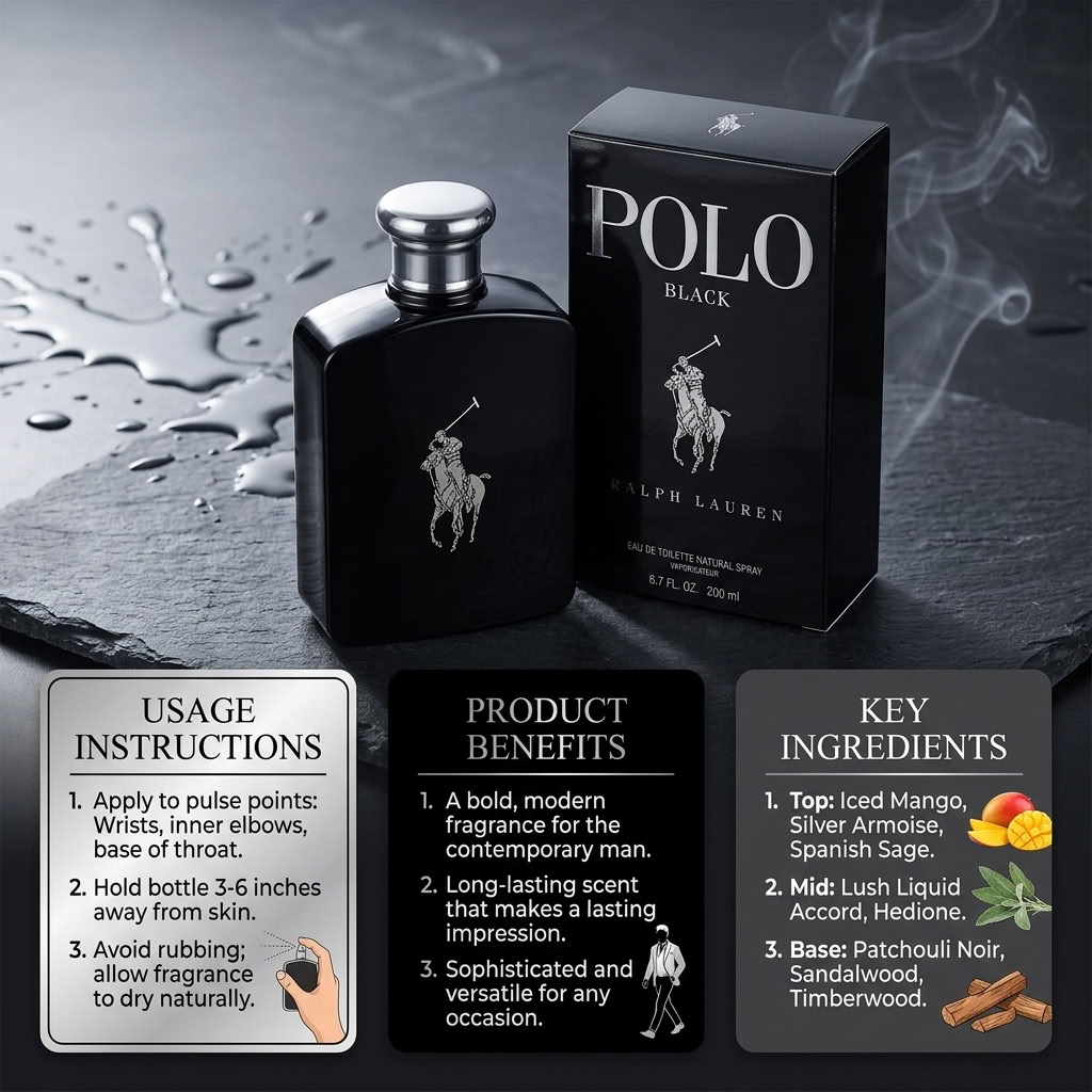 Polo Ralph Lauren Polo Black Eau de Parfum