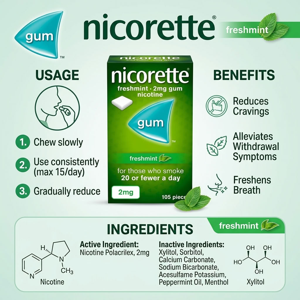 Nicorette gum