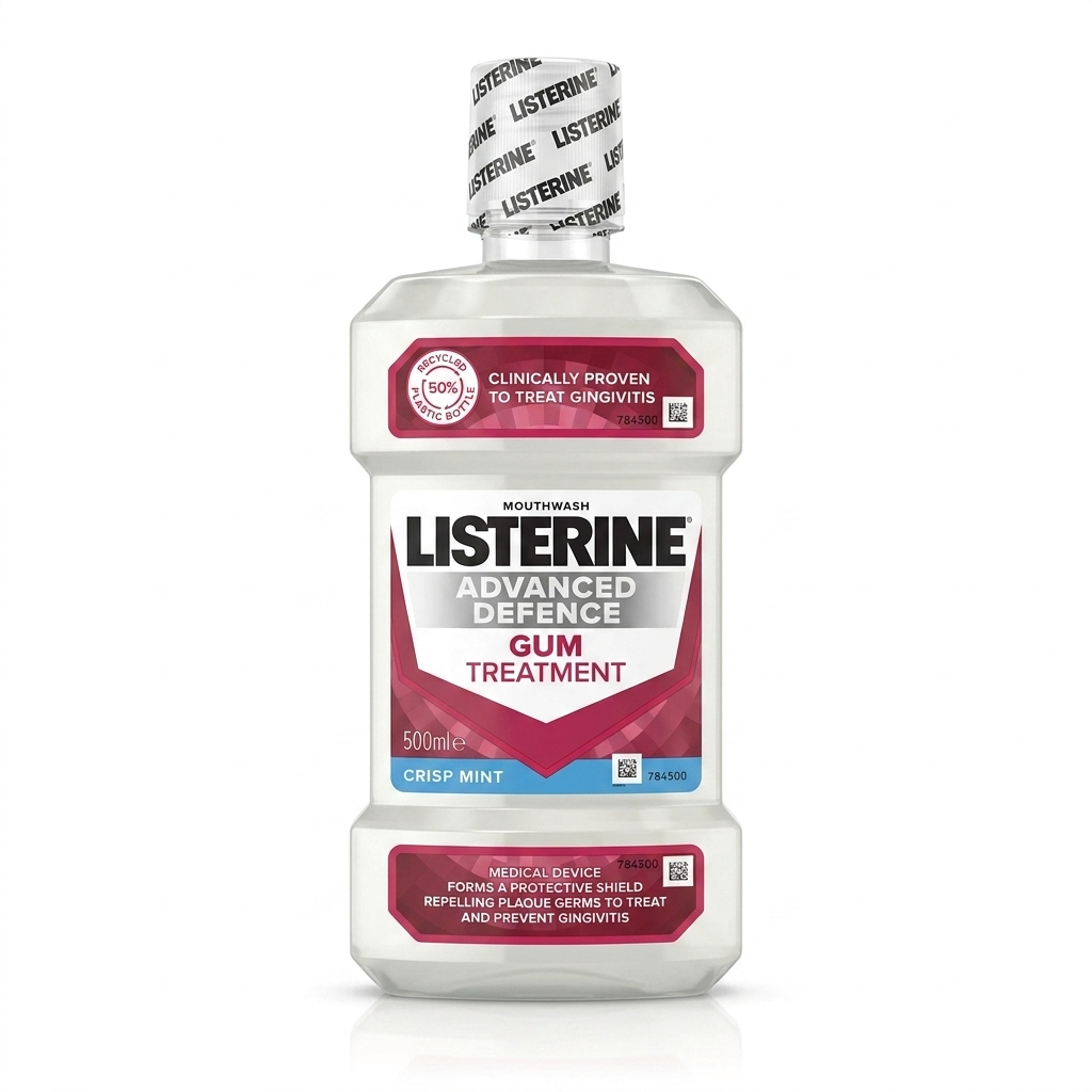 Listerine Advanced Defence Gum Treatment 500ml (1)