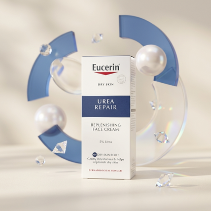 Eucerin Dry Skin Replenishing Face Cream Day 5% Urea 50ml (1)
