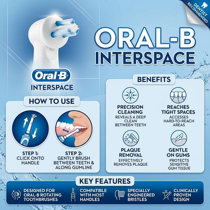 Oral-b Interspace Replacement Heads