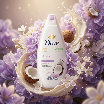 Dove Body Wash Coconut & Jasmine 500ml (1)