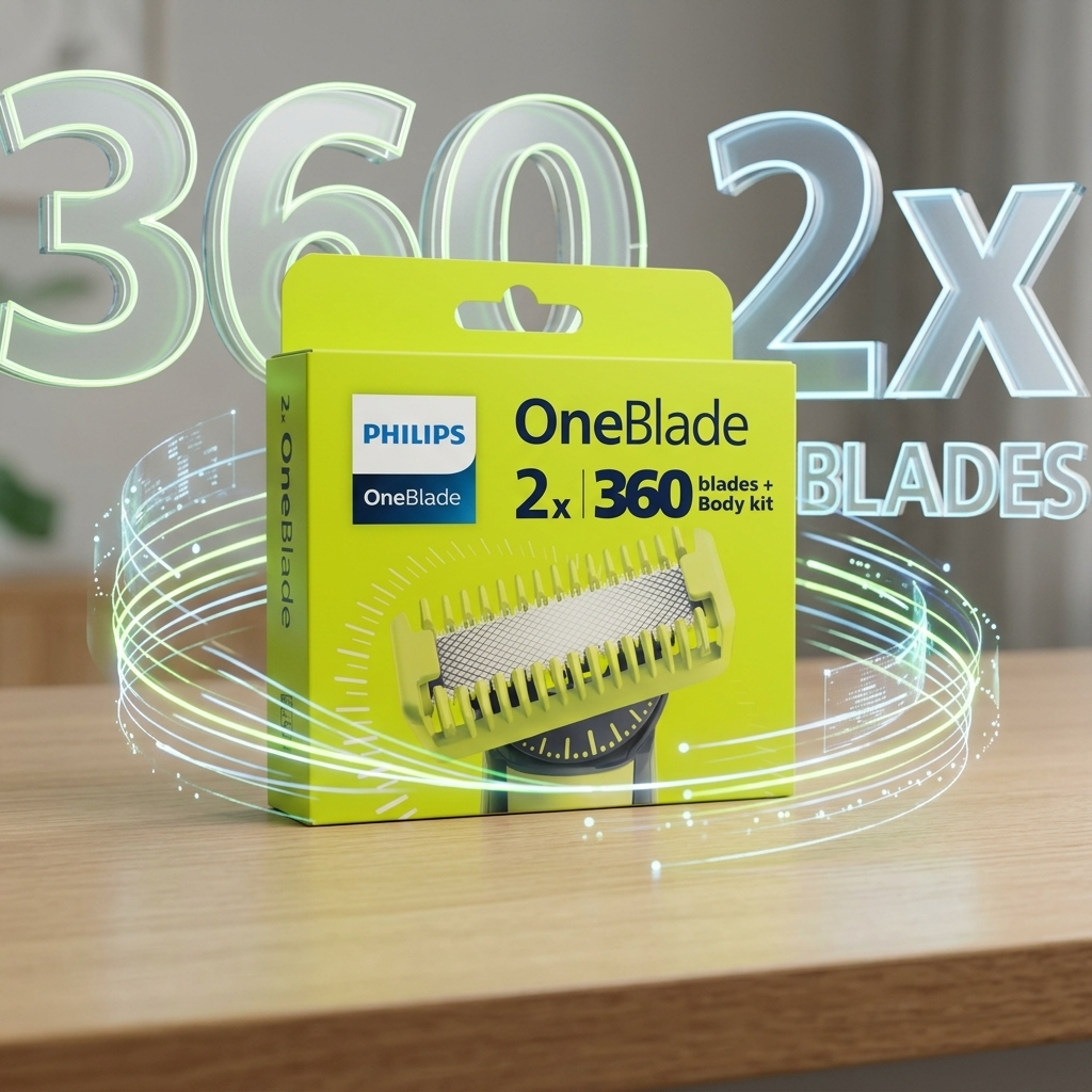 Philips Original Oneblade 360 Replacement Qp624/50 (2)