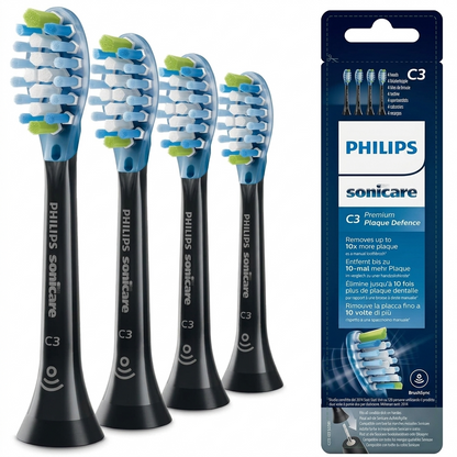 Philips Sonicare Hx9044/33 Premium Black Brush Head (4)