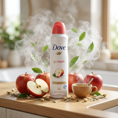 Dove Deo Spray Apple & White Tea 150ml (1)