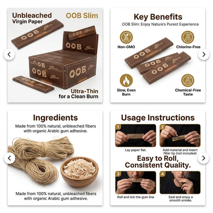 OCB 32 leaves per booklet