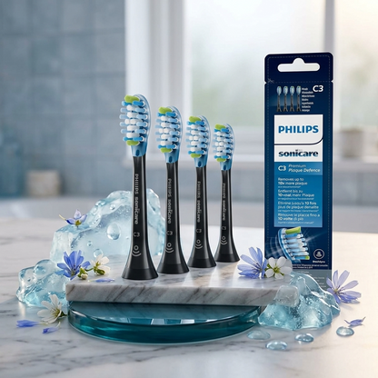 Philips Sonicare Hx9044/33 Premium Black Brush Head (4)