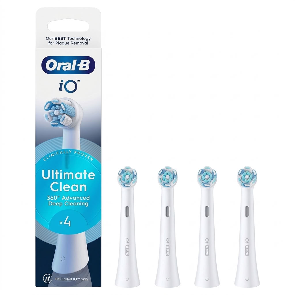 Oral-b Io Ultimate Clean White Toothbrush Heads