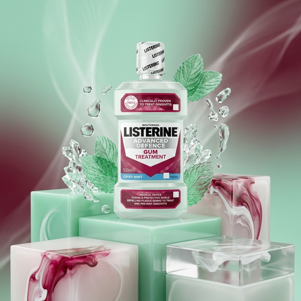 Listerine Advanced Defence Gum Treatment 500ml (1)