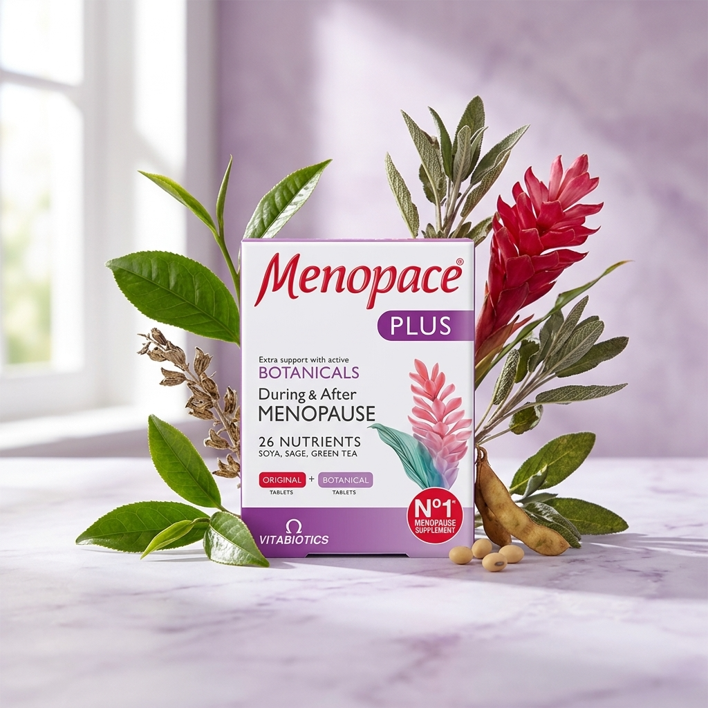Menopace Plus Active Botanical Tabs (56)