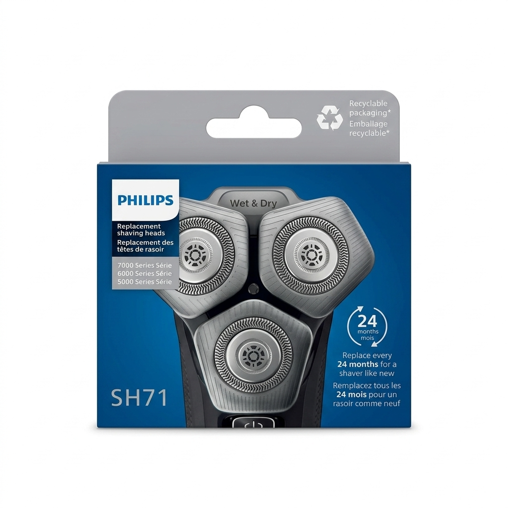 Philips Replacement Shaver Head For Series 7000 & 5000 Sh71/50 (1)