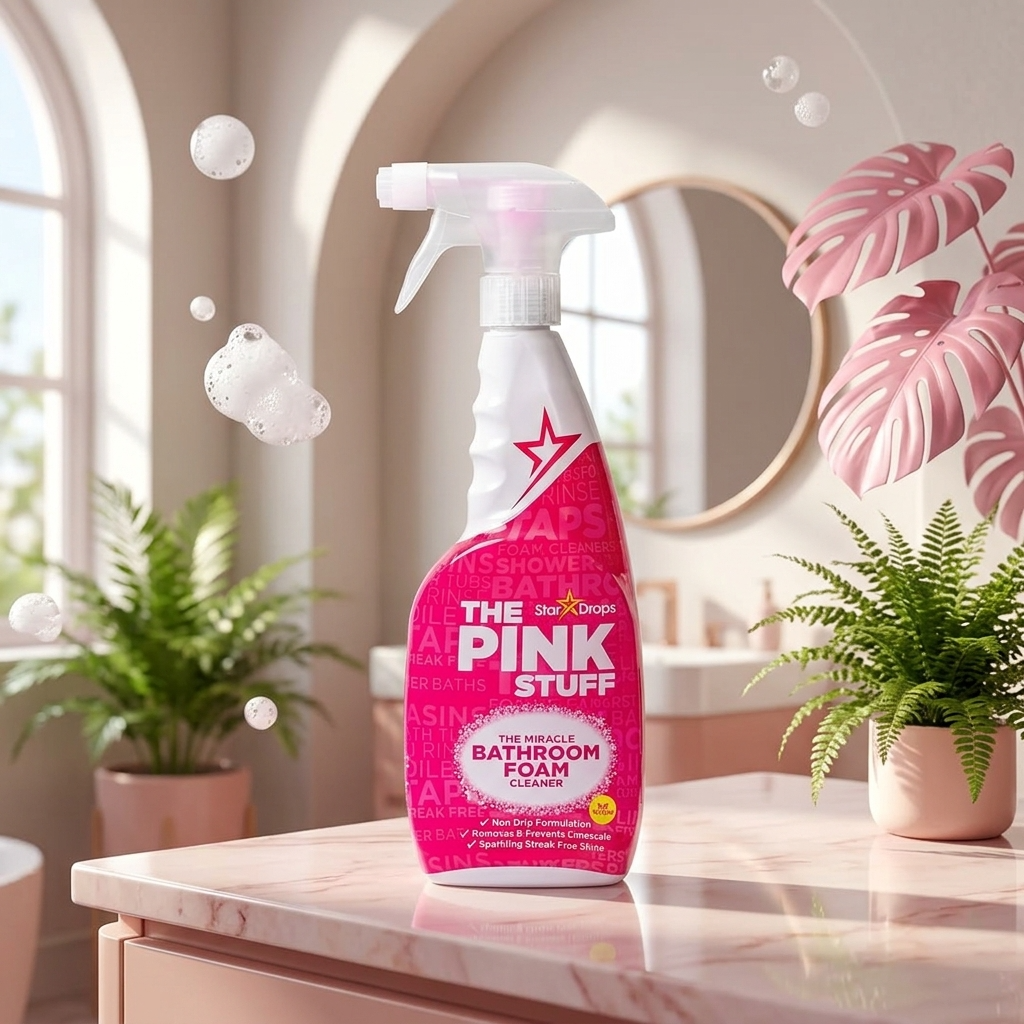 The Pink Stuff Miracle Bathroom Foam Cleaner 750ml