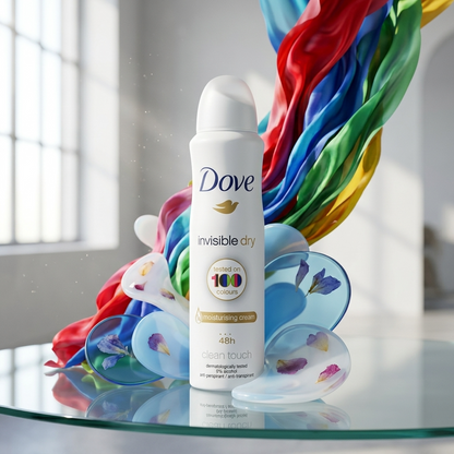 Dove Deo Spray Invisible Dry 250ml (1)