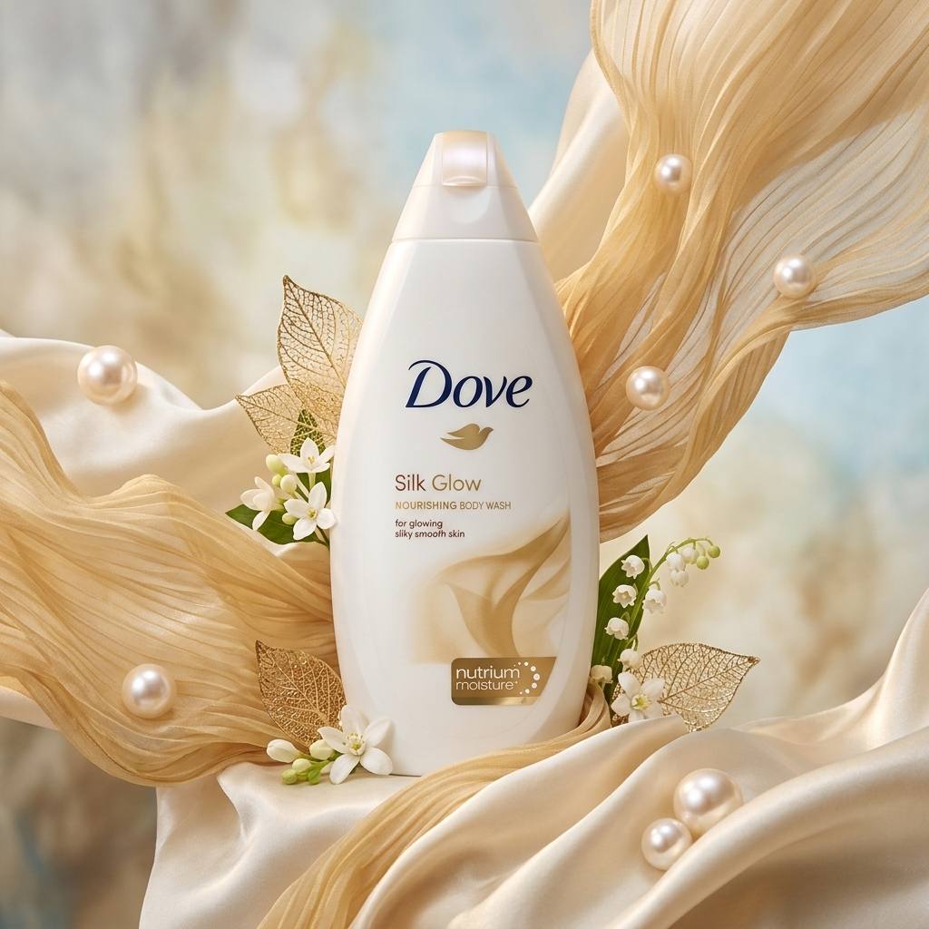 Dove Body Wash Silk Glow 500ml (1)