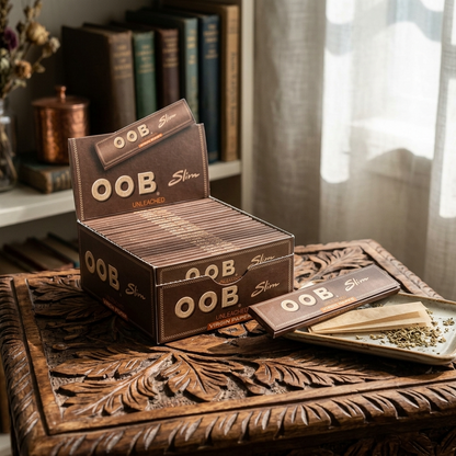 OCB Slim Virgin Unbleached King Size Rolling Paper
