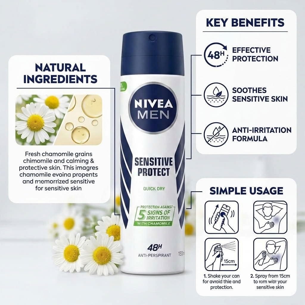 Nivea Men Sensitive Protect deodorant
