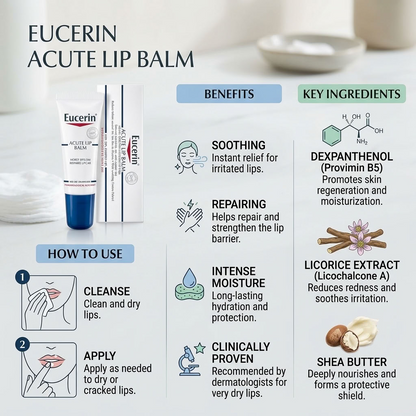 Eucerin Intensive Lip Balm 10ml
