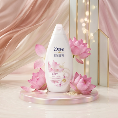 Dove Body Wash Lotus Flower 500ml (1)