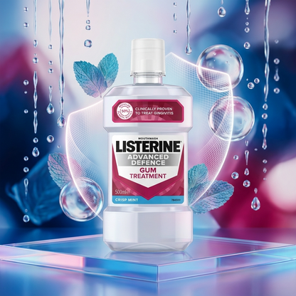 Listerine Advanced Defence Gum Treatment 500ml (1)