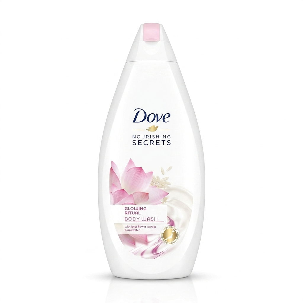 Dove Body Wash Lotus Flower 500ml (1)