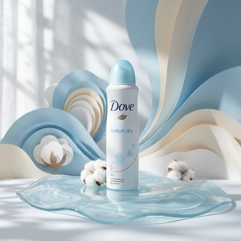 Dove Deo Spray Cotton Dry 150ml (1 )