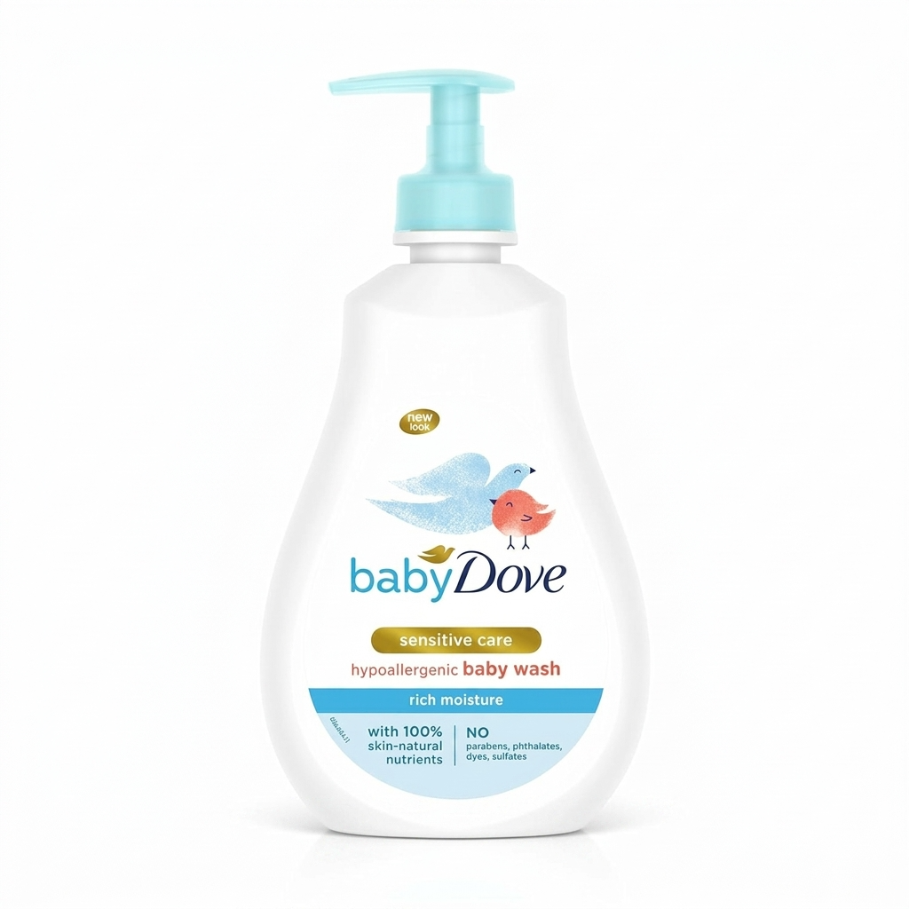 Dove Baby Body Wash Rich Moisture 400ml (1)