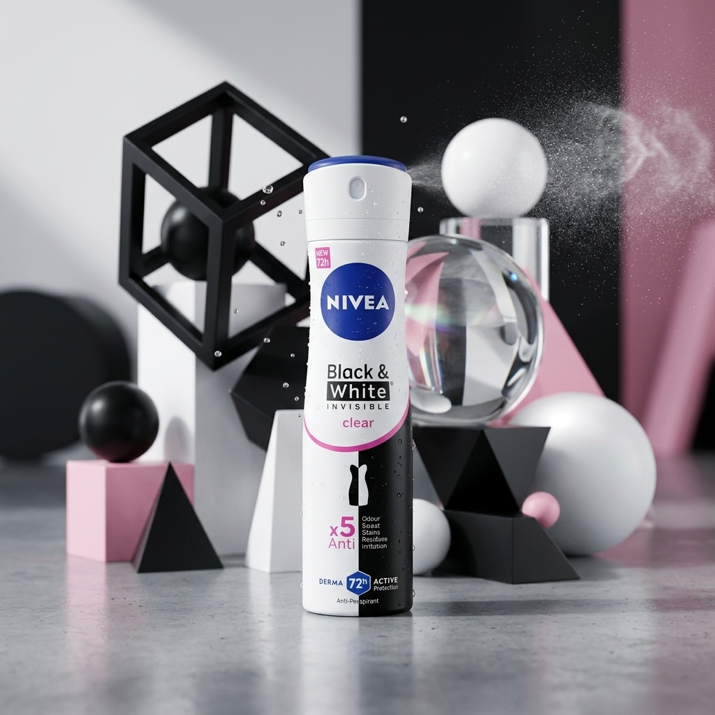 Nivea Deo Spray For Women Black & White 150ml