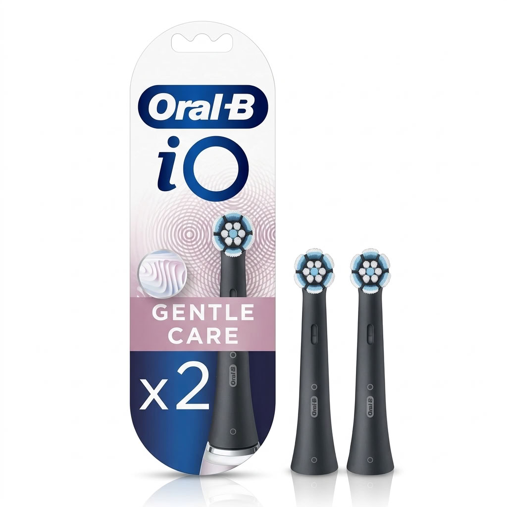 Oral-b Io Gentle Care Black Toothbrush Heads
