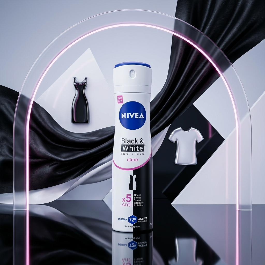 Nivea Deo Spray For Women Black & White 150ml (1)