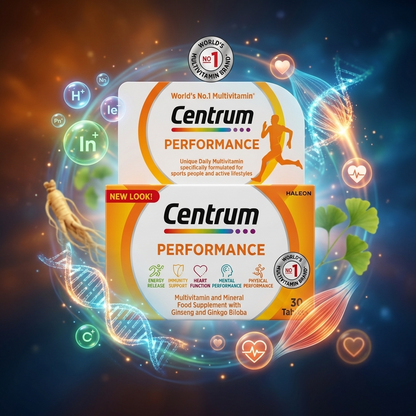 Centrum Performance Tab - 30 count multivitamin designed for energy and mental performance, suitable for active lifestyles.