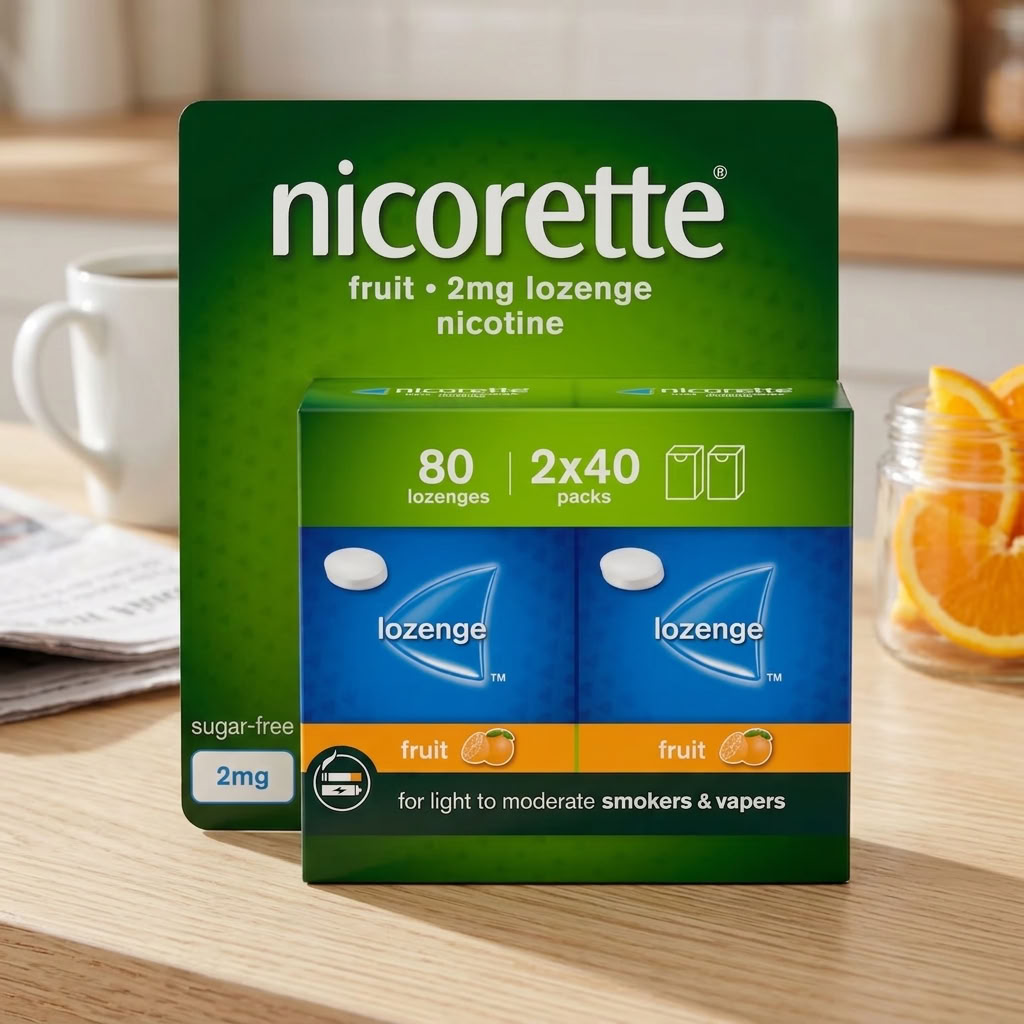 Nicorette Fruit Fusion 2mg Lozenge 80s
