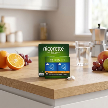 Nicorette Fruit Fusion 2mg Lozenge 80s
